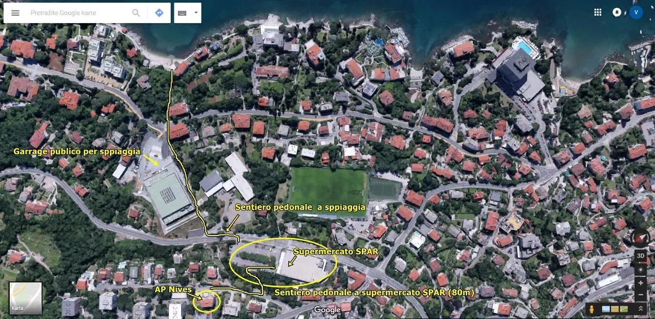 Apartment Nives Opatija Croatia